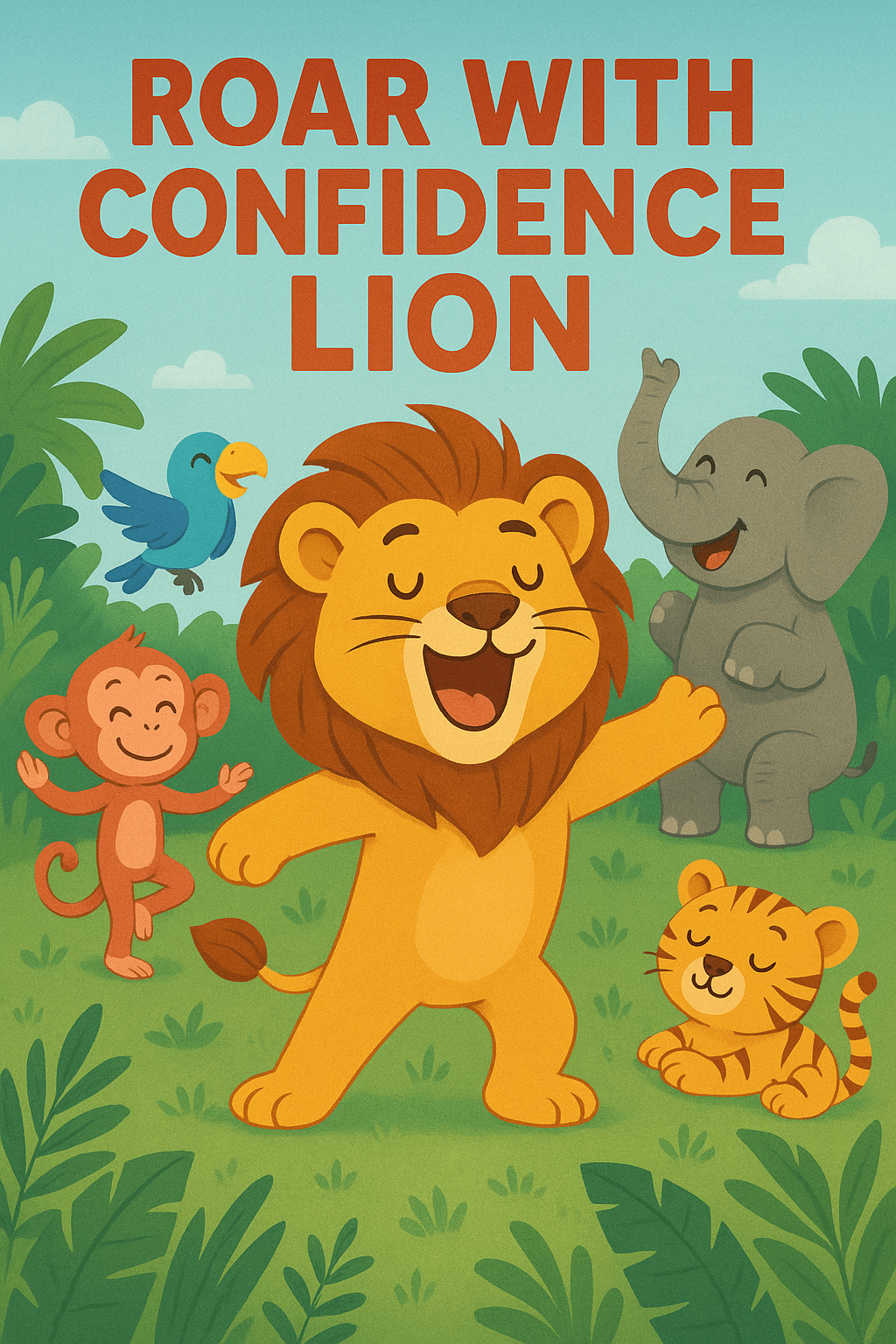 Roar with Confidence,&nbsp;Lion