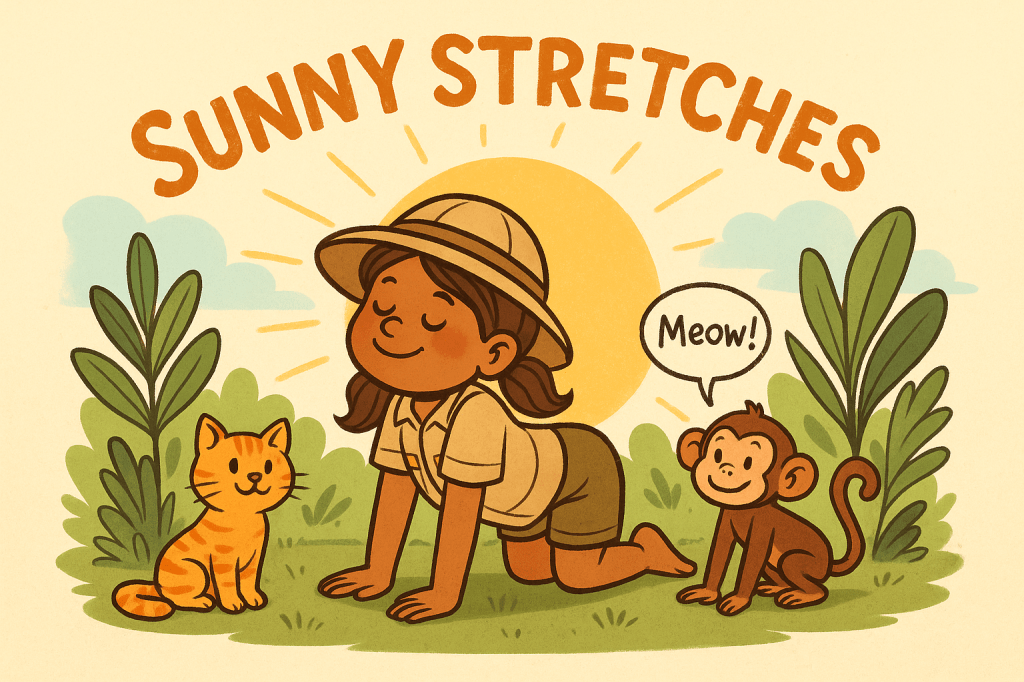 Calm in the Catnap Garden with Cleo the&nbsp;Cat