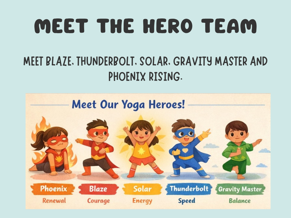 SUPERHERO YOGA ADVENTURES